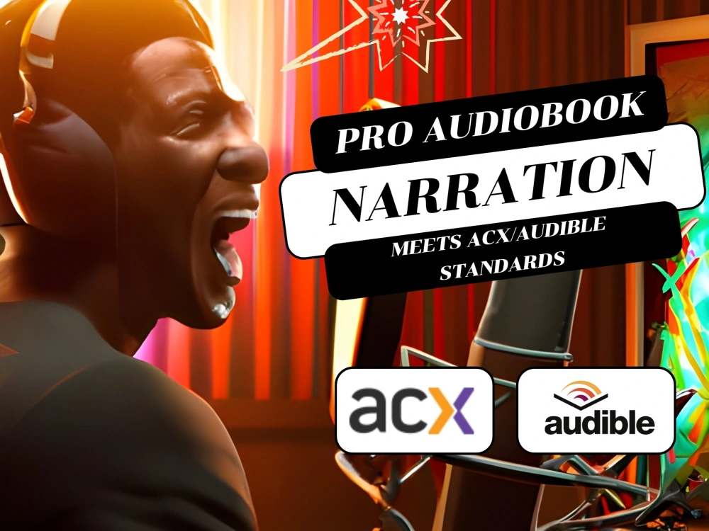 An audiobook narrator that meets ACX standards | Upwork