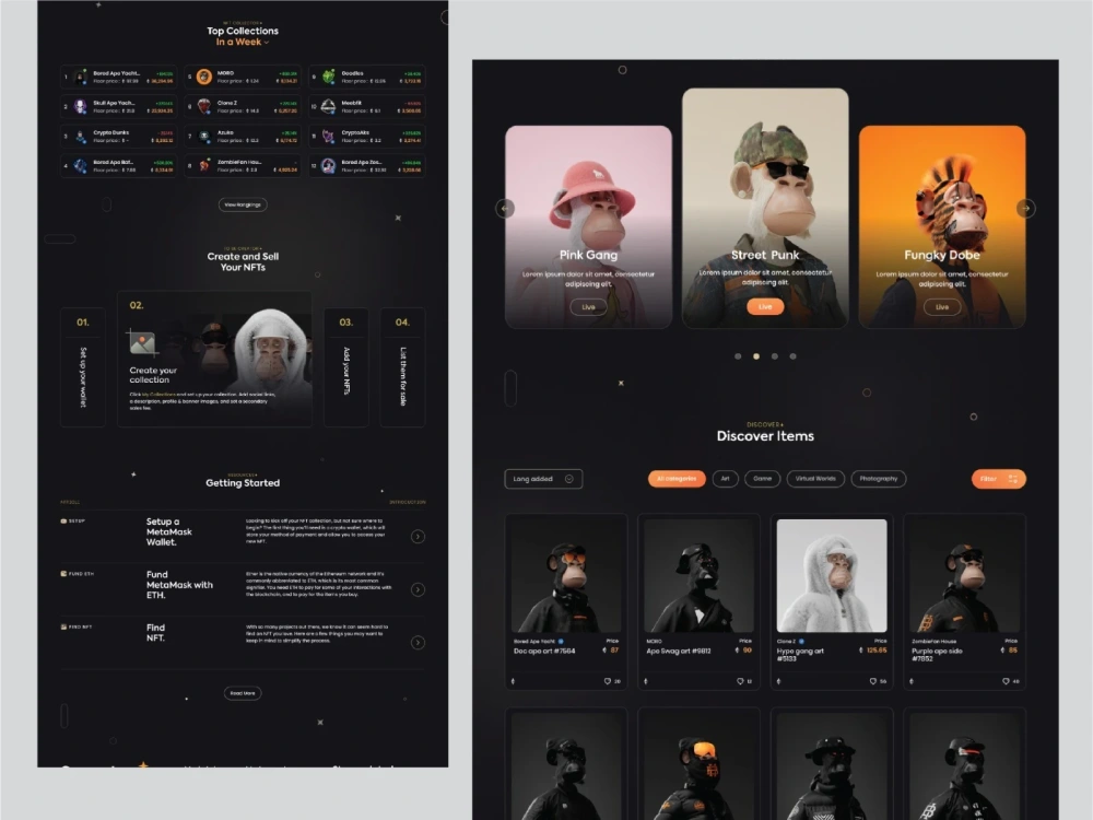 A website UI UX mockup, landing page, homepage in Figma | Upwork