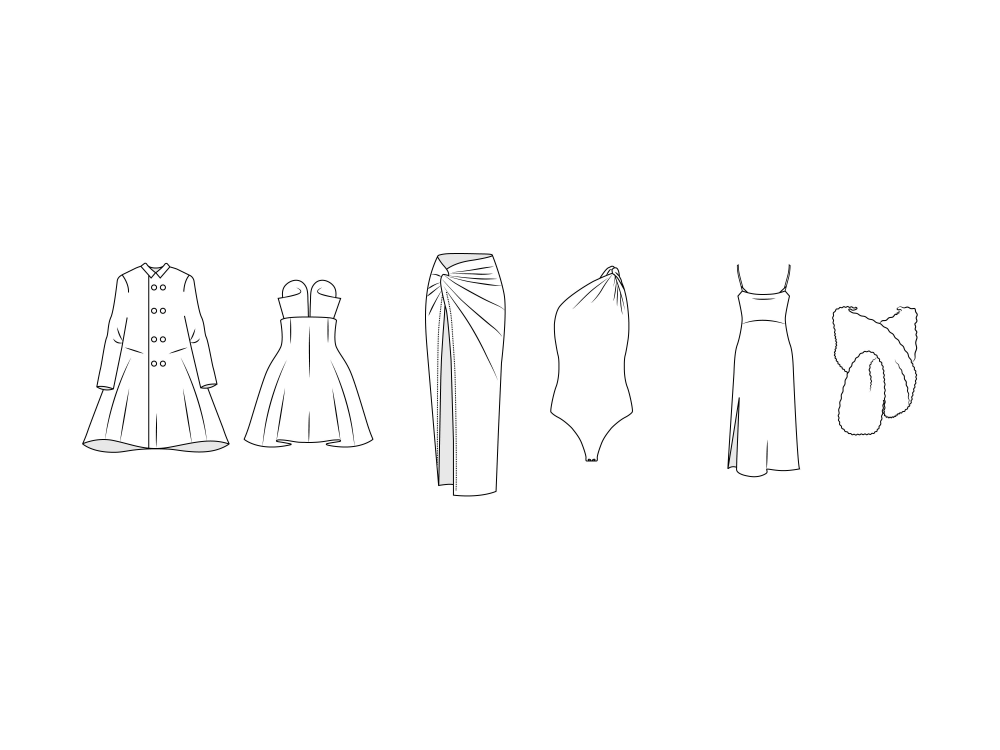 A vector line art of products and anything | Upwork