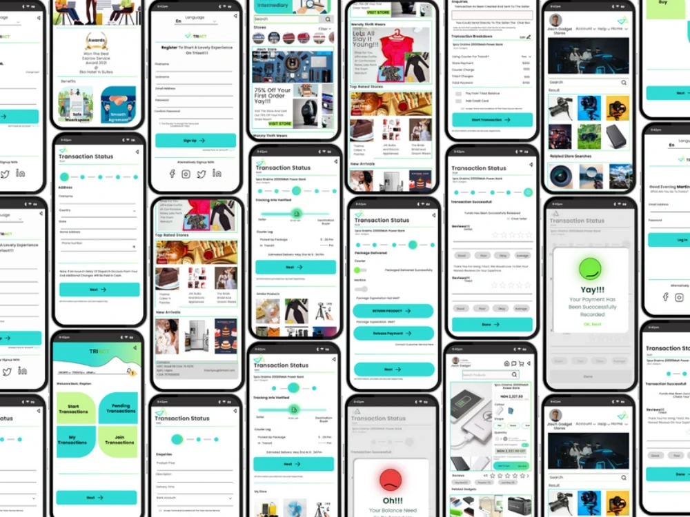 ATTRACTIVE EXPERT UI/UX design app/website, or UI/UX Top responsive ...