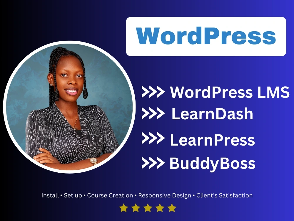 LMS WordPress website using LearnDash, LearnPress | Upwork