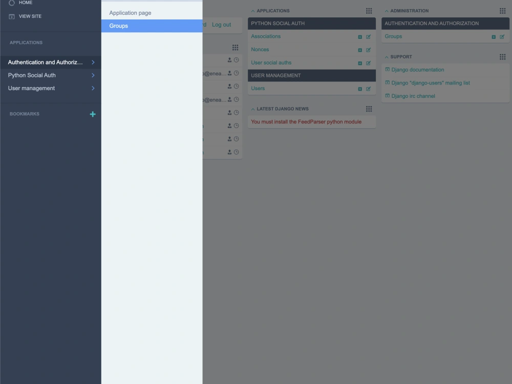 A modular and expandable application as a base for your awesome project ...