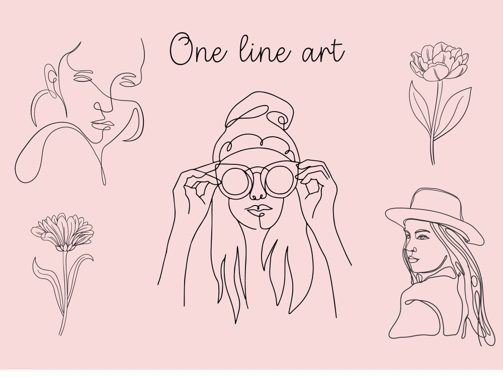 A one-line art illustration for you | Upwork