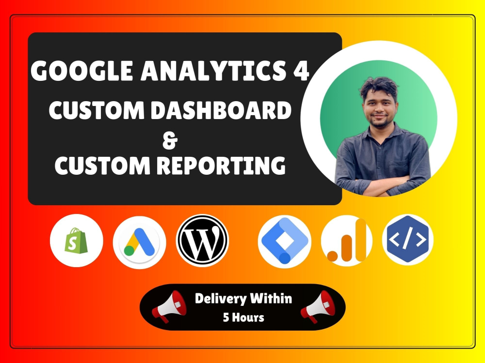 Ga4 custom report custom dashboard in google analytics 4 Upwork