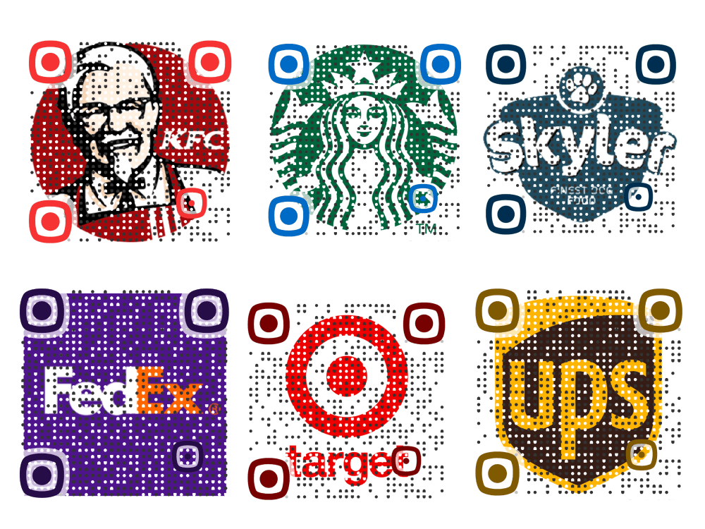 A professional QR code design with your logo | Upwork