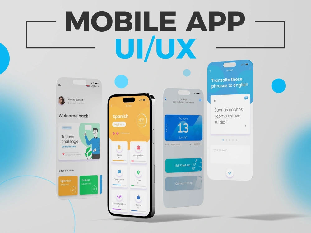 A Stunning Mobile App UI UX Design for IOS and Android | Upwork
