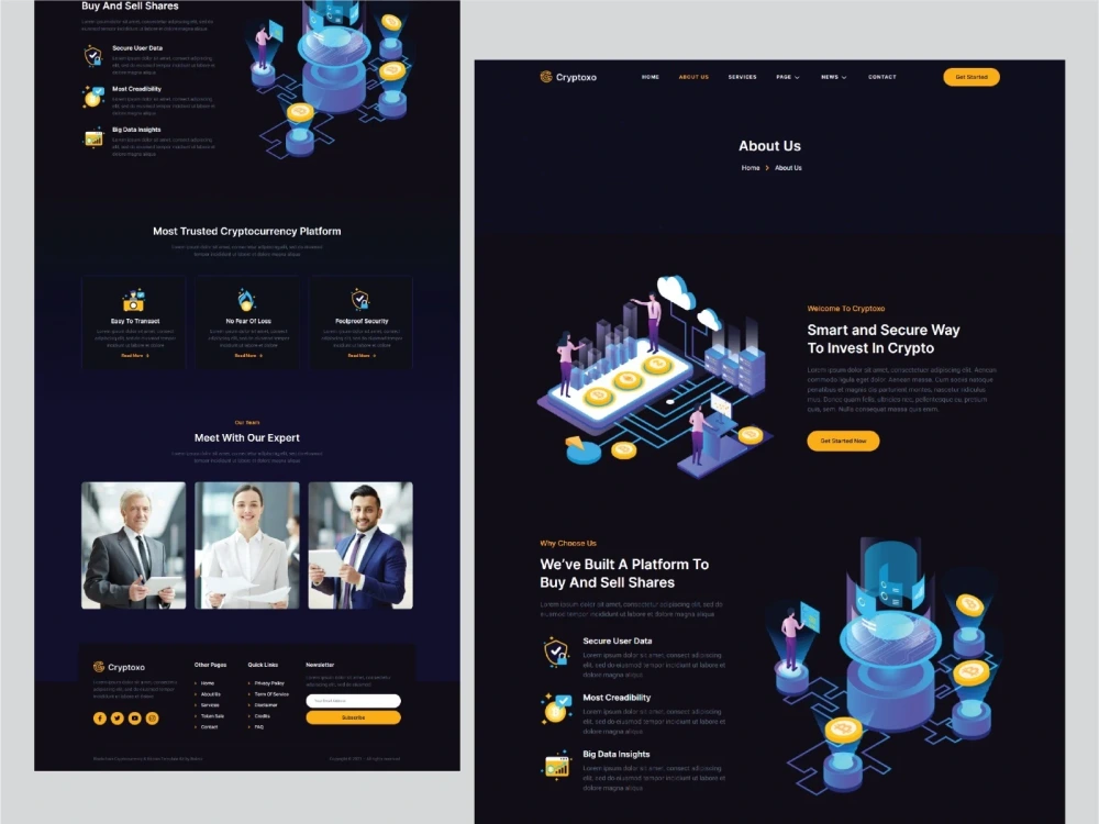 A Desktop and Mobile responsive website UX UI Design in Figma. | Upwork