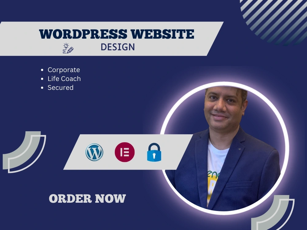 A Secured, performant Corporate WordPress Website, WordPress Designer ...