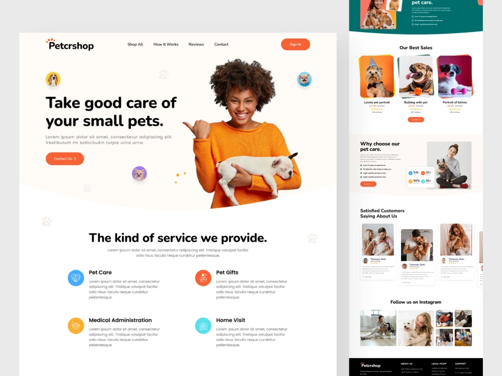 Professional UI UX for website design and landing page | Upwork