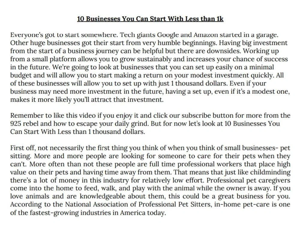 A mindblowing & Engaging Scripts For Youtube Videos | Upwork