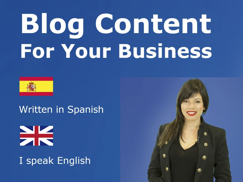 A professional, engaging blog / article written in Spanish Upwork