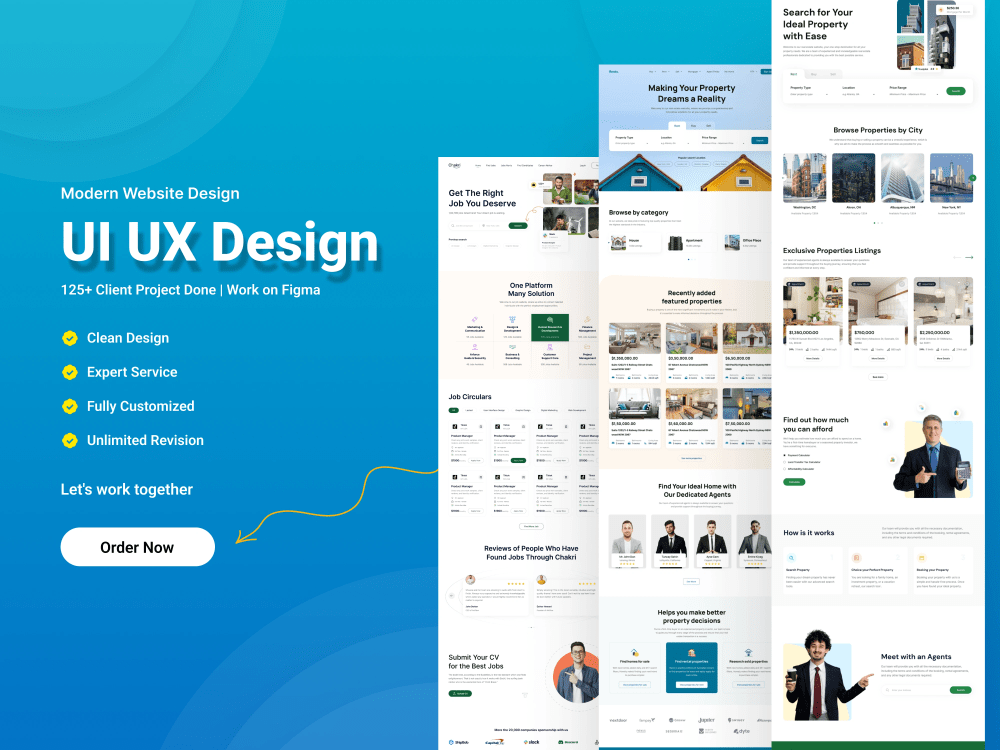 Figma UI UX design for websites | Upwork