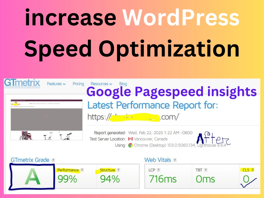 Increase Wordpress Speed Optimization For Google Pagespeed Insights ...