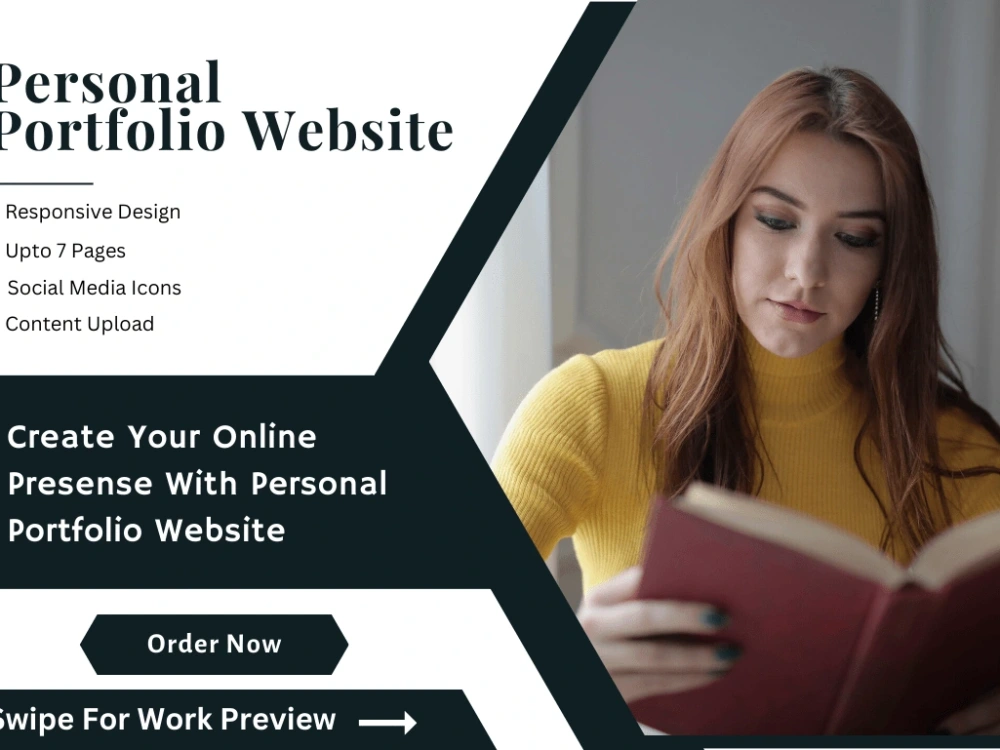 Responsive personal portfolio website | Upwork