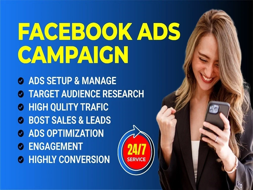 Professional Facebook Ads Campaign for Your Business. | Upwork