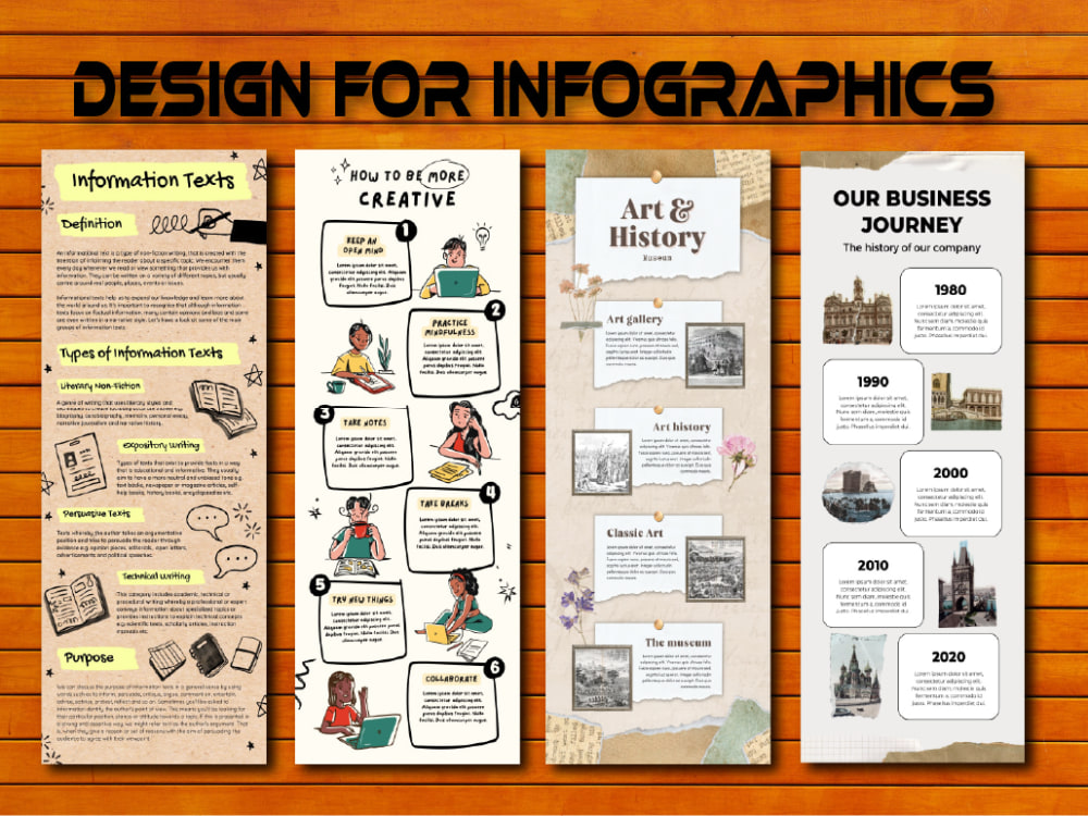 Unique infographics design for your company and project | Upwork
