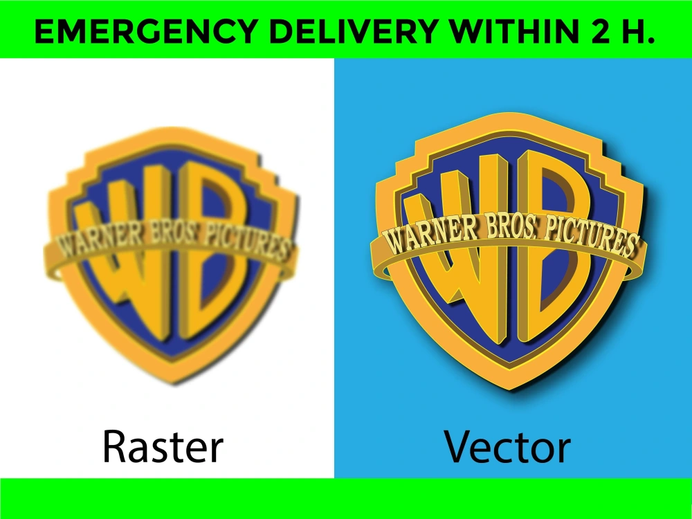 Raster logo image to vector tracing art illustration | Upwork