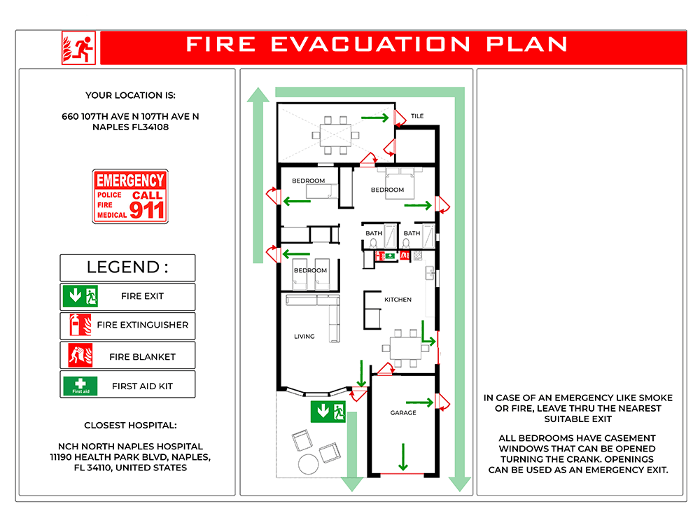 Your perfect Fire emergency evacuation plan drawings | Upwork