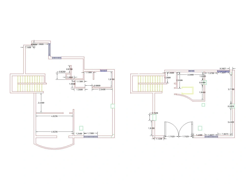 An amazing interior design with visualization of parts of furniture ...