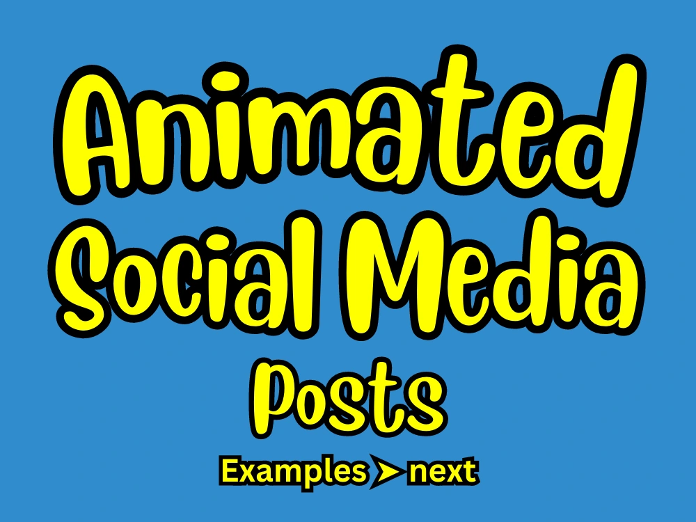 Animated social media posts for your business | Upwork