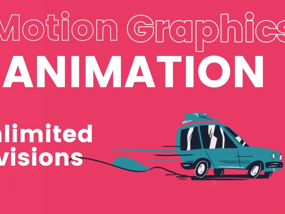 Explainer Motion Graphics and Animation video with unlimited revisions ...