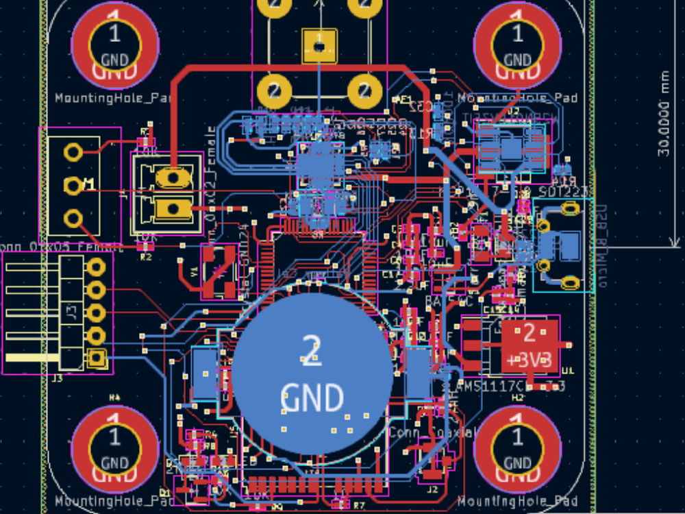 A professional custom PCB design, PCB layouts and circuit design Circuit Diagram