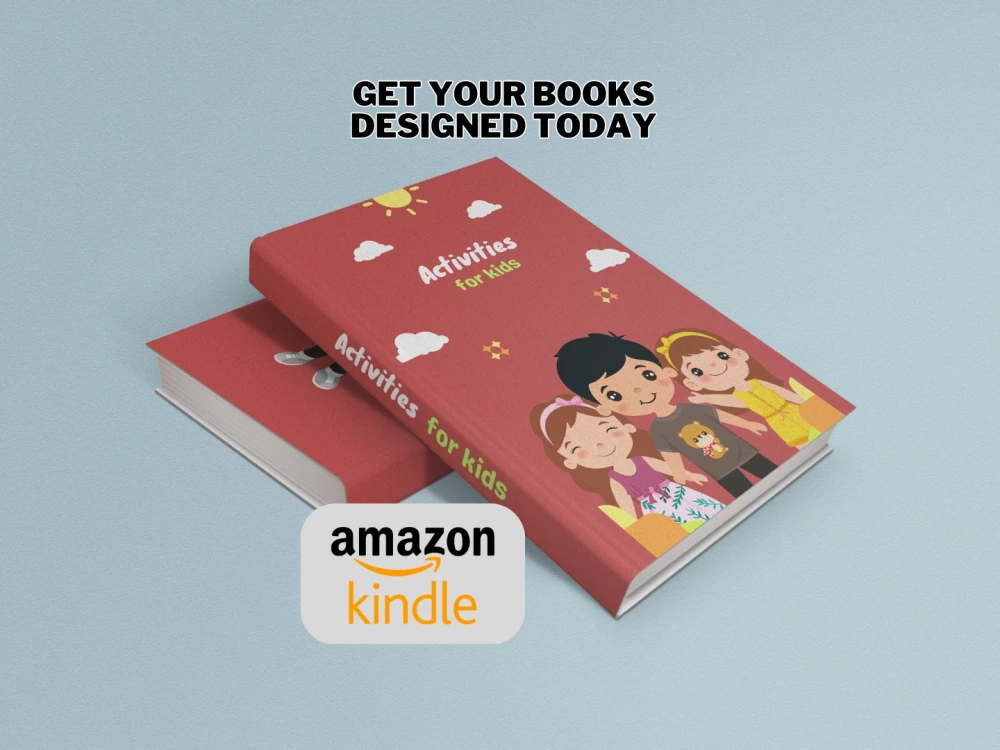 Amazon Kindle e-book, paperback design, format and layout with cover ...