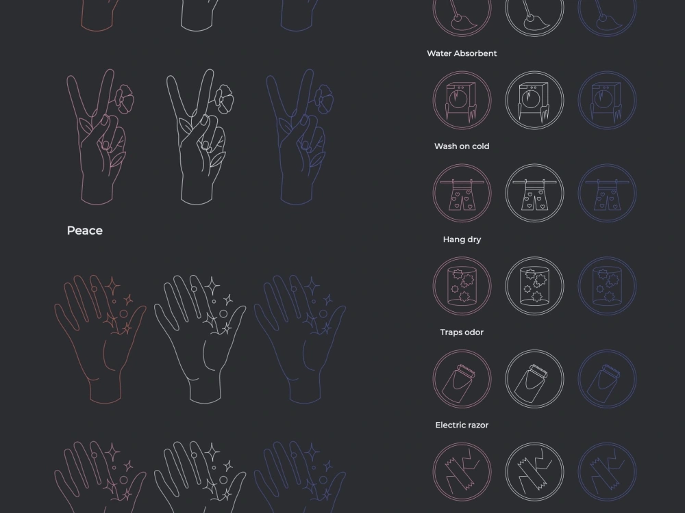 A custom icon library tailored to your brand | Upwork