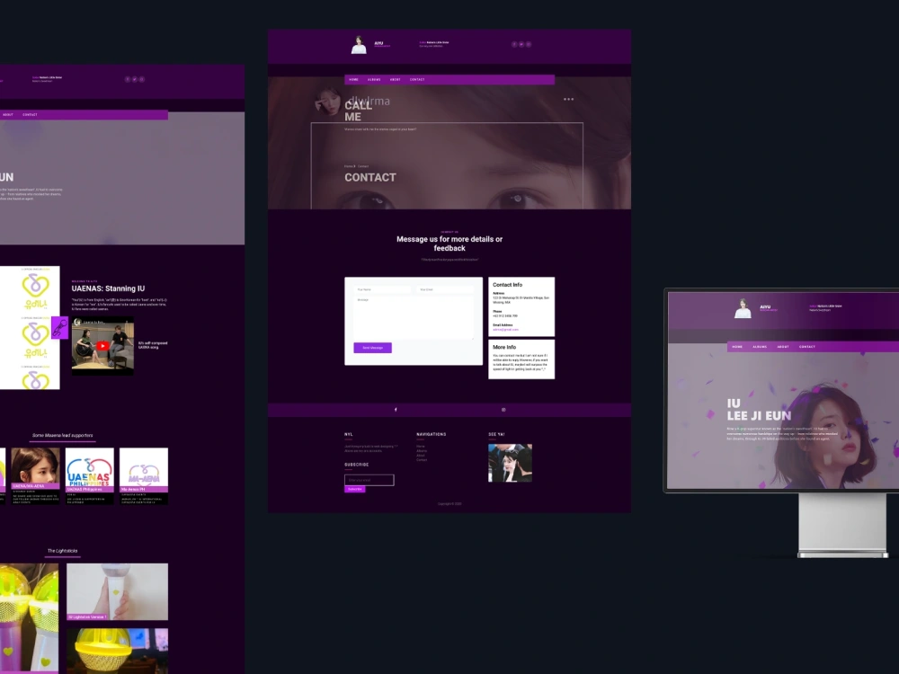 A Responsive HTML/CSS and JavaScript website design | Upwork