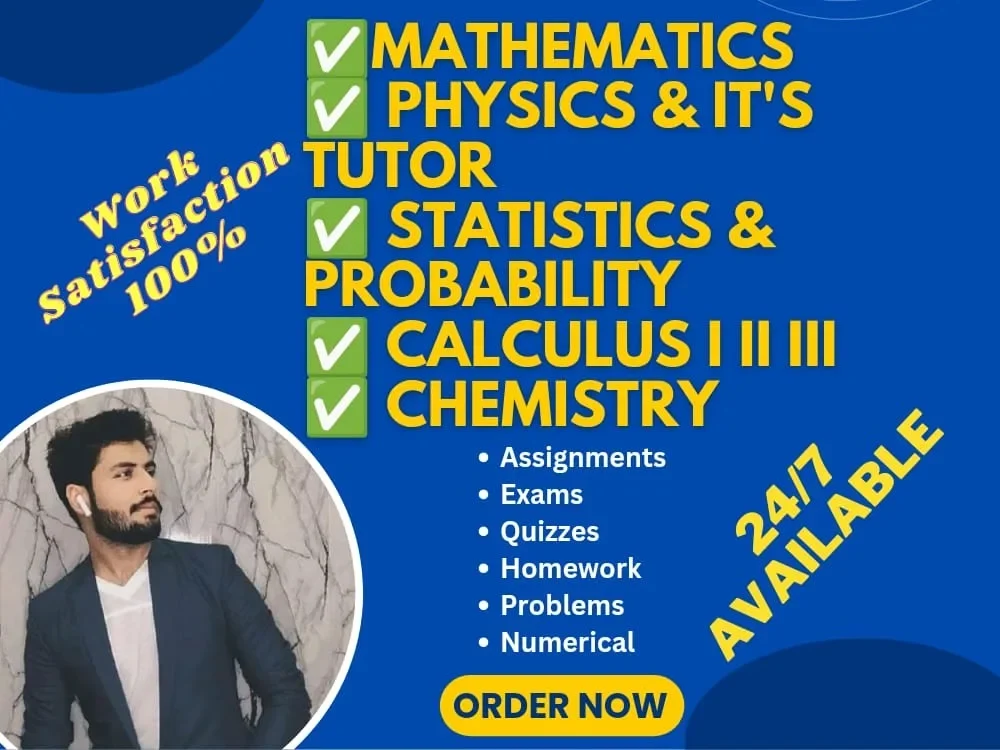 Math and physics tutor, Discrete math, problem-solving with math expert ...