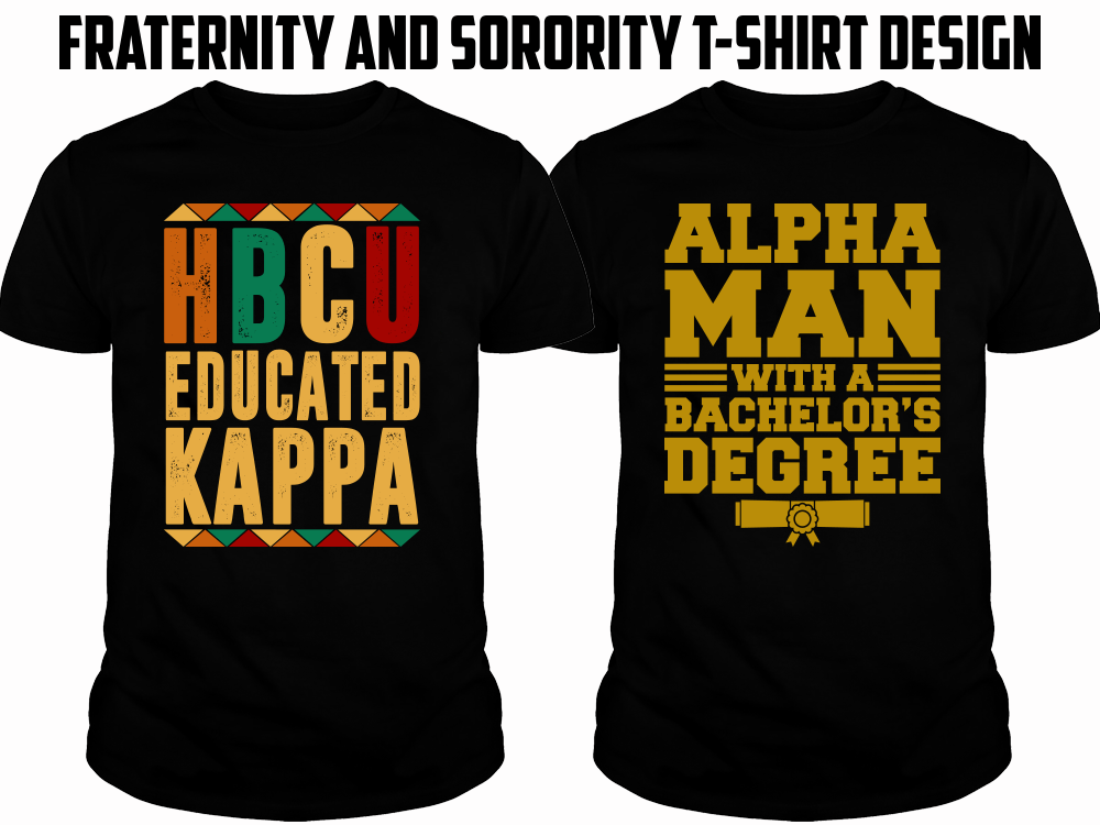 Custom Short Sleeve Fraternity Shirts - Greek TShirts