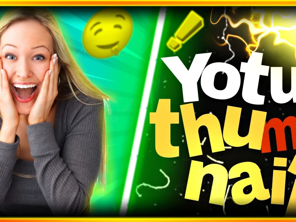 Youtube thumbnails, logo and i can inc yt subscribers and insta ...