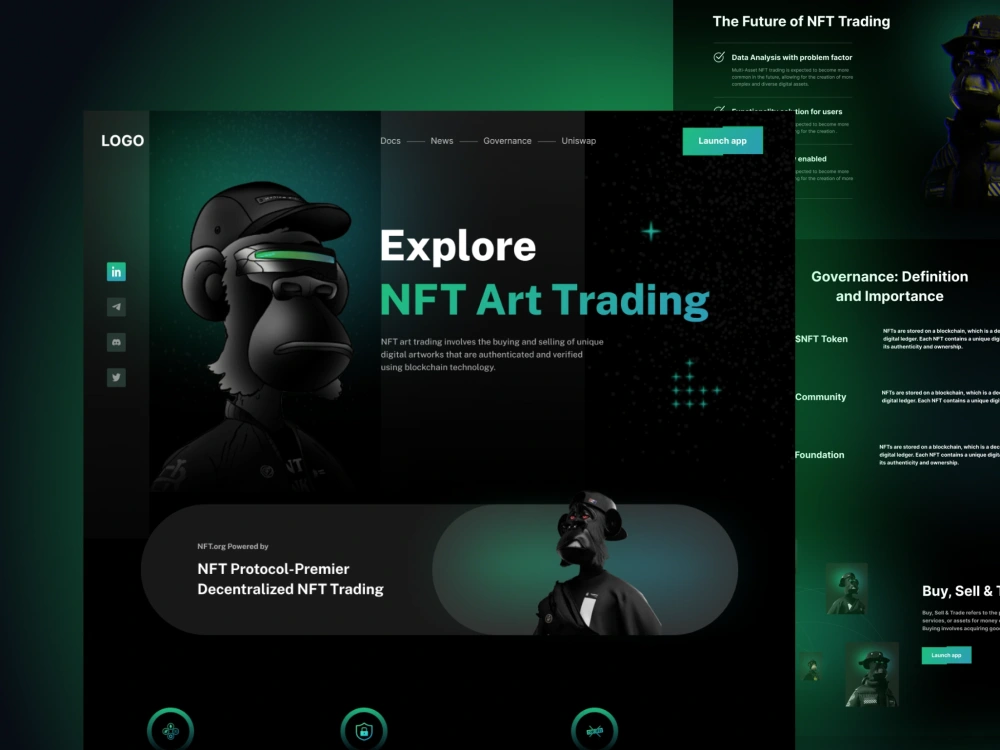 Clean and Professional Web Landing Page Design UI UX Design on Figma ...