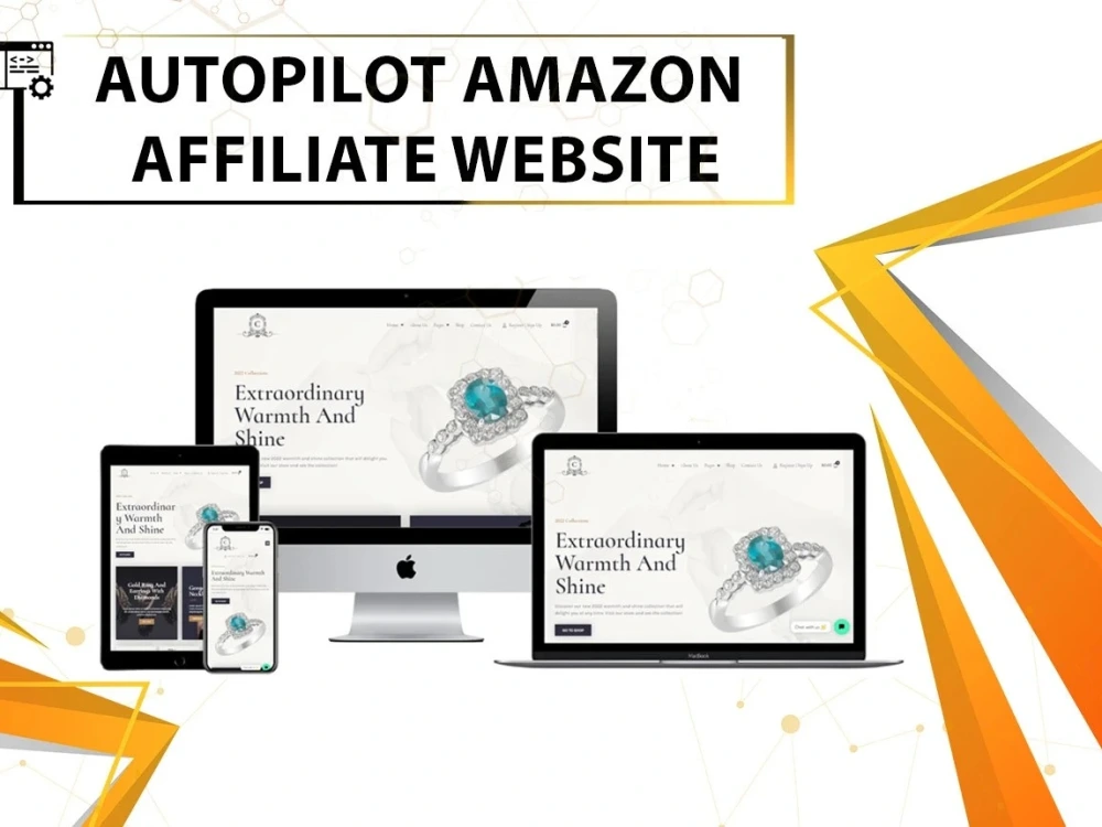 An autopilot Amazon affiliate website a store Upwork