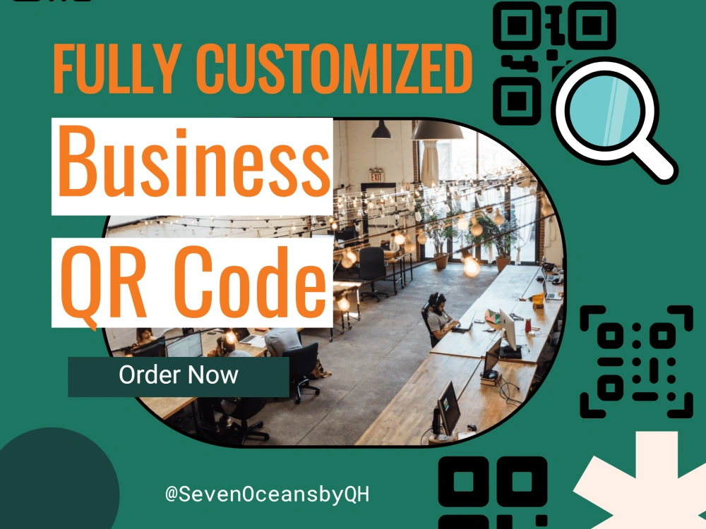 A Professional QR code Design with Business Logo | Upwork