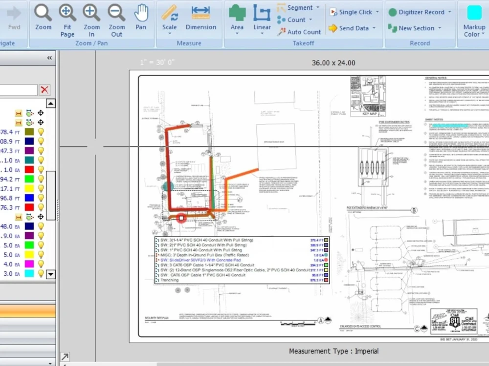 Electrical takeoff and estimate on planswift Upwork