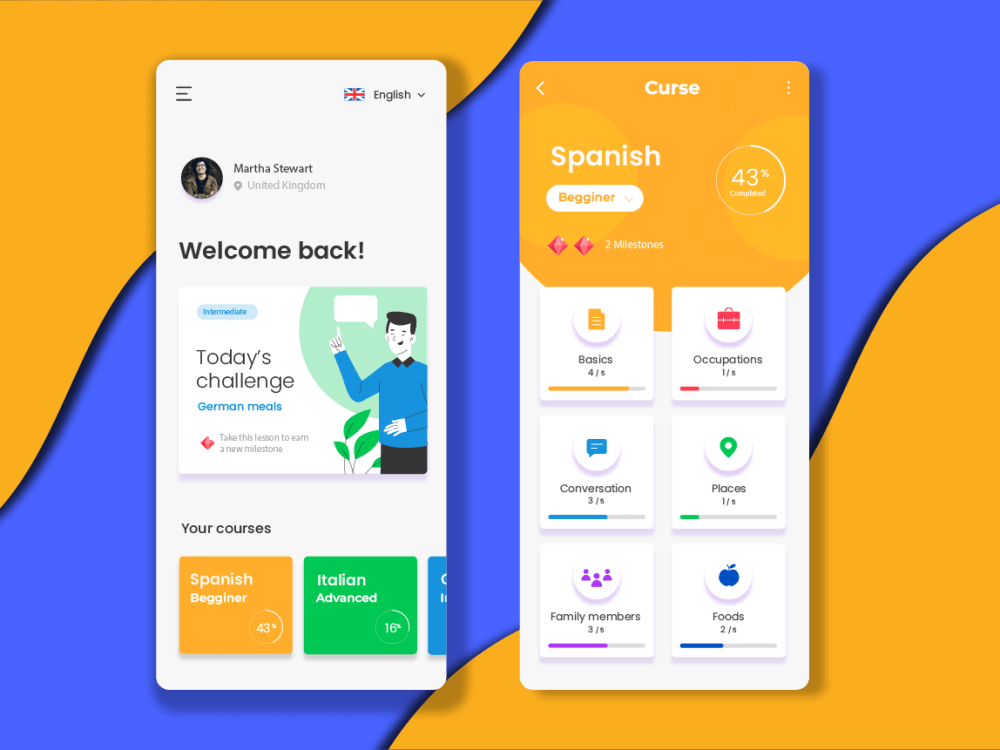 Amazing ui ux design for mobile and web | Upwork