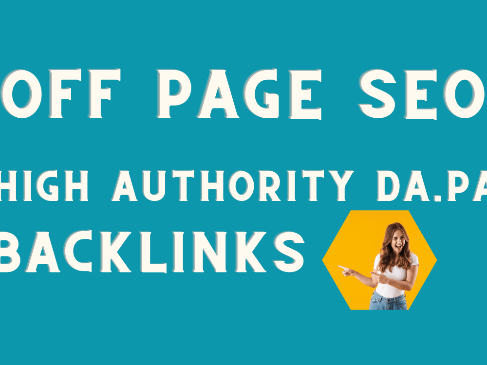 Your off page seo with high authority Upwork
