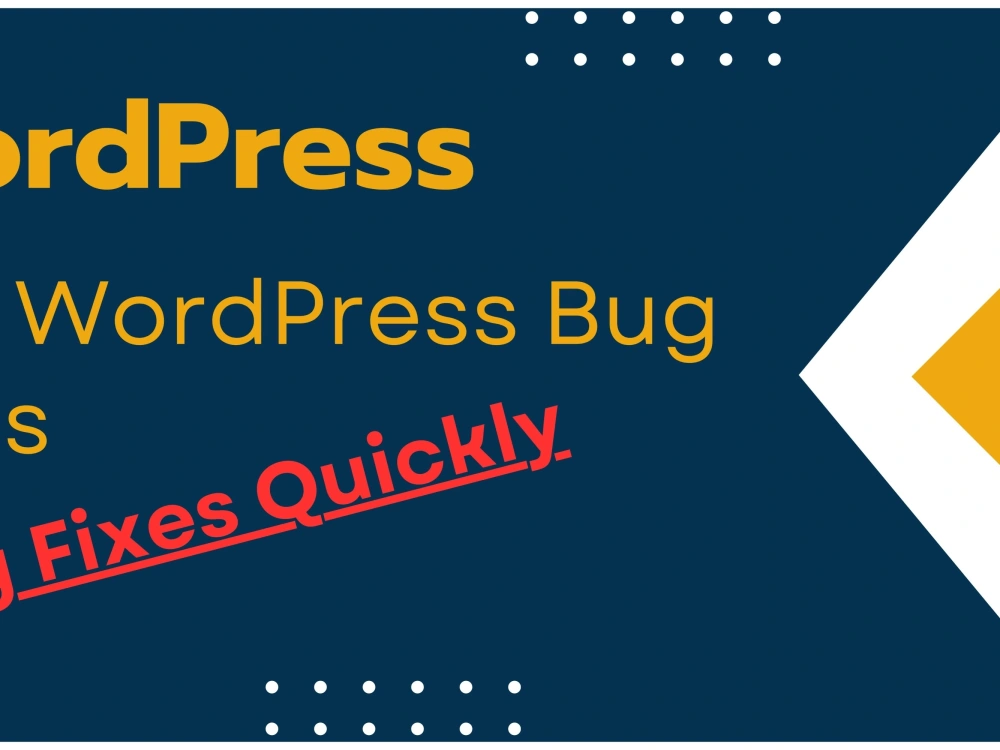 WordPress Bug Fixes, Plugin Fixes, Theme Fixes error and Elementor ...