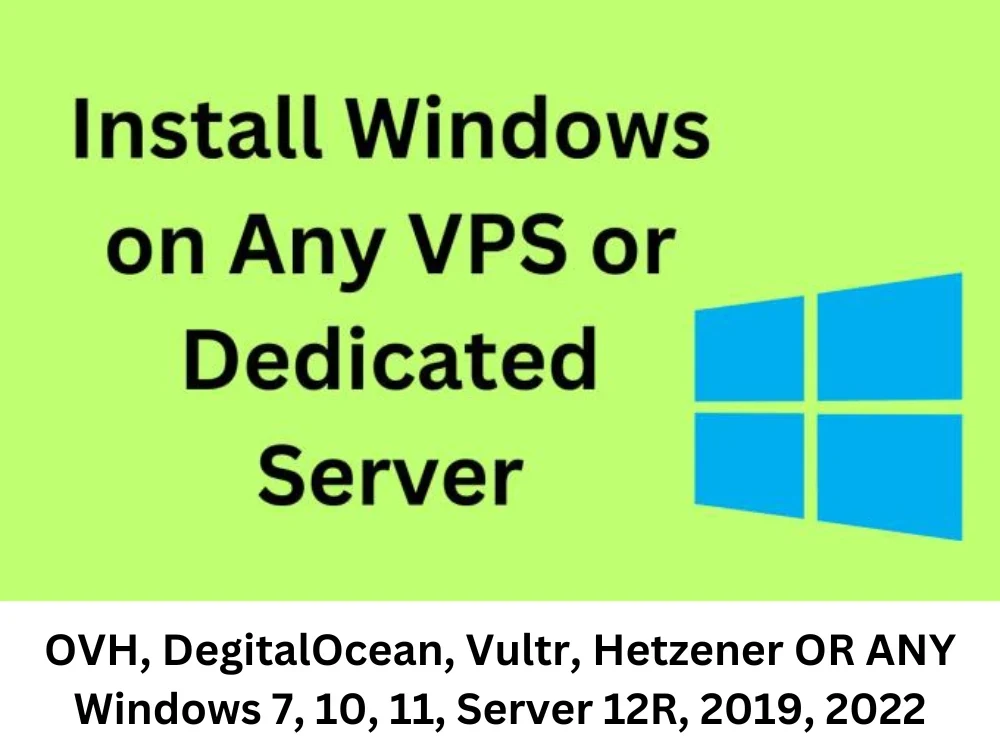 Windows RDP Install on VPS/Dedicated Server (DigitalOcean/Vultr or Any) Upwork