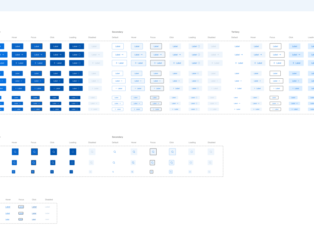 A modern custom UI/UX design system on figma based on your brand ...