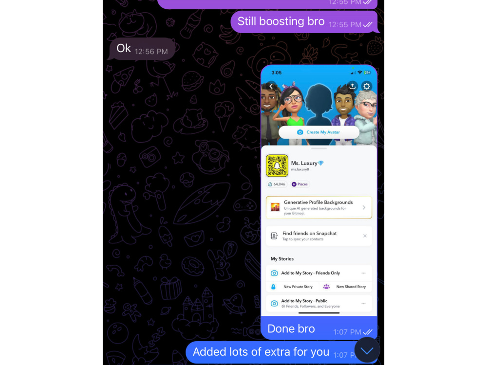 🍑💦5000 snapscore for 10🍑💦 Upwork