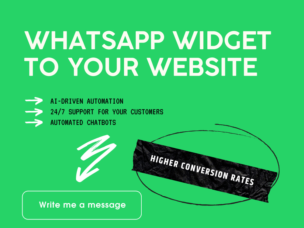 WhatsApp widget to your website | Upwork