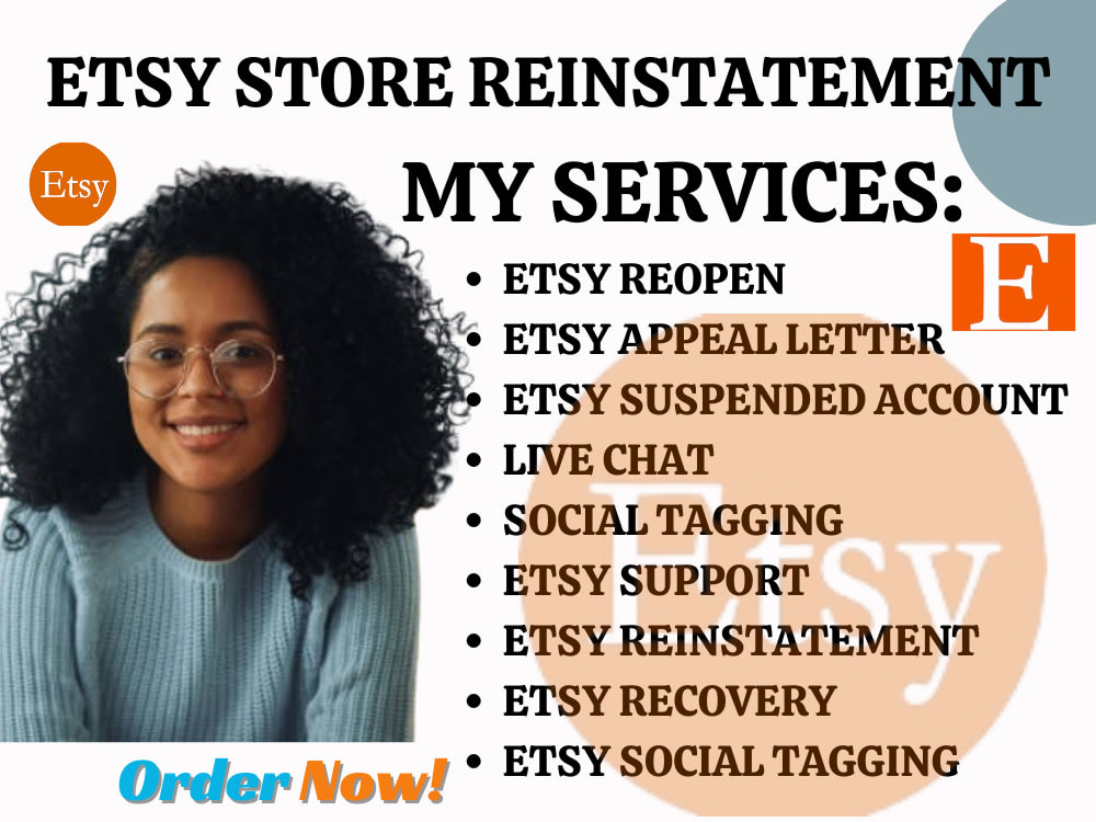Etsy suspended account reinstatement with etsy appeal letter, etsy reopen Upwork