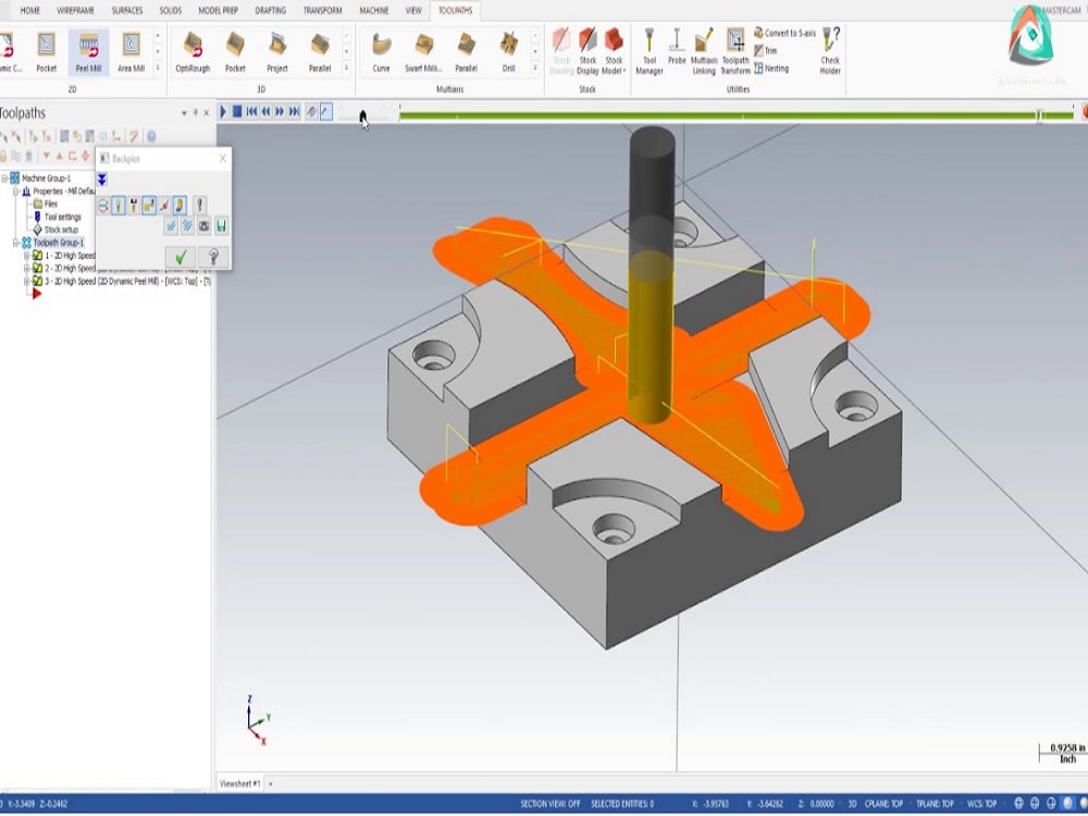 GCODE & 3d Model of any Dxf, Pdf, Dwg convert into Gcode for