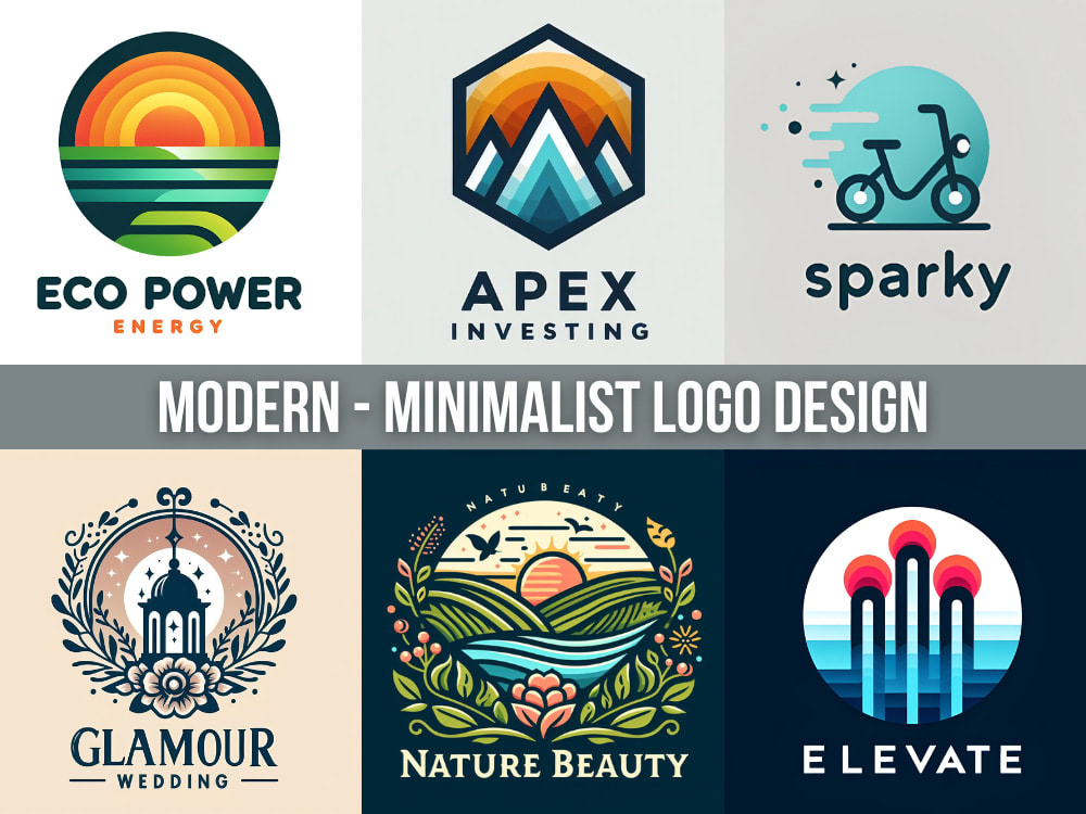 Modern, elegant, and fully customizable logo, tailored to your vision ...