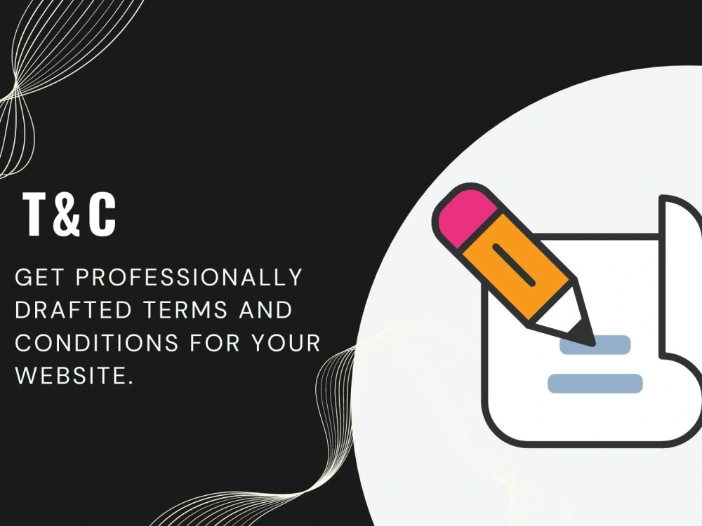 Drafted terms & conditions for website | Upwork