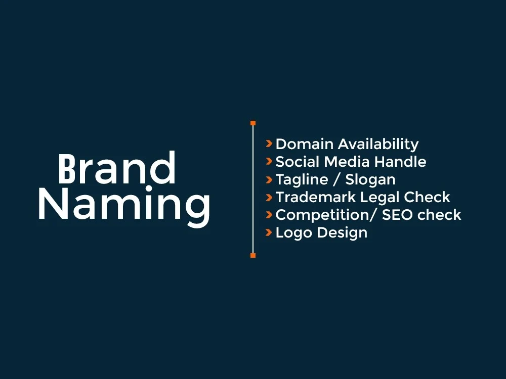 A memorable brand name and slogan for your business or product Upwork