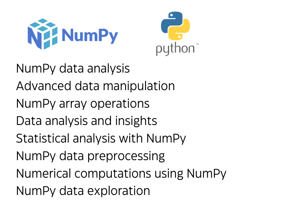 Advanced Data Analysis and Manipulation using NumPy | Upwork