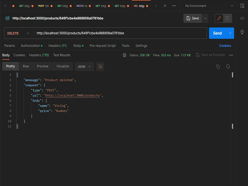 An API development using Node JS and MongoDB | Upwork